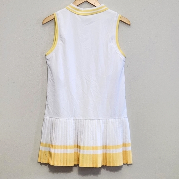 New!Beach Riot Bria Tennis Dress in White Sand. - Picture 12 of 16